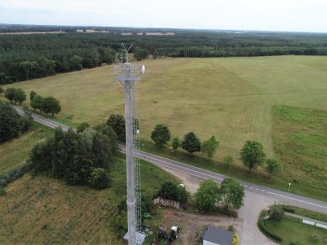 Projekt ochrony przeciwpożarowej-wieże TV